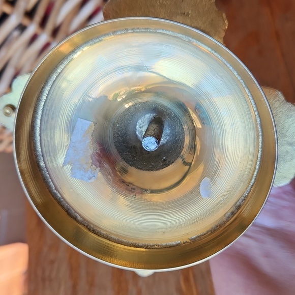 Vintage Brass Christmas Tree Candelabra candle holder - Picture 10 of 12